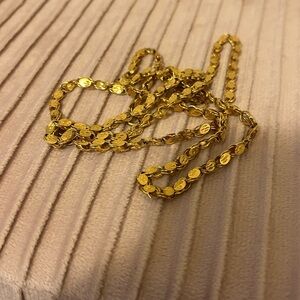 SOLD 
21 karat Saudi Gold Chain Necklace- Men's
